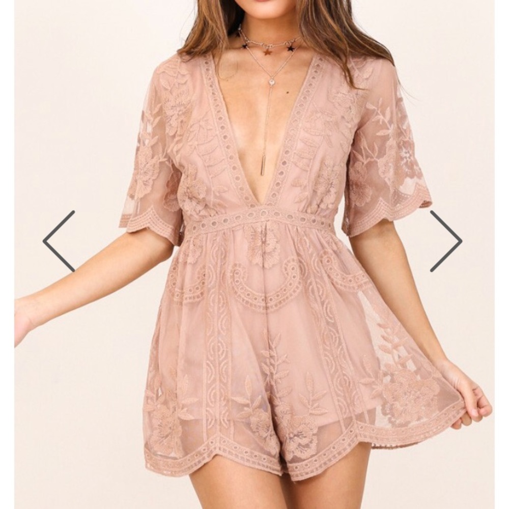 Lace Romper